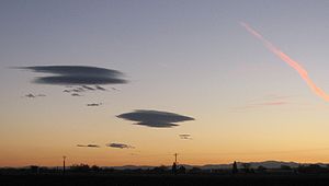 Lenticular clouds observed from CSU-CHILL